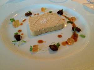 Foie Gras Parfait at Marco Pierre Whites Birmingham
