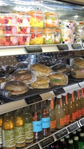 Stocked Fridge at Café Ezra