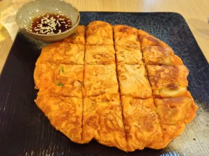 Kimchi Pancake at Topokki Korean Birmingham