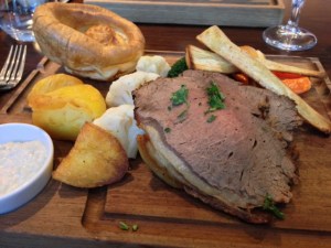 Beef Roast at Aalto Hotel La Tour