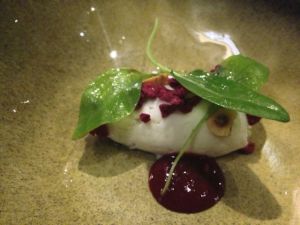 Adam's Restaurant Birmingham Goats Curd Cherry Sorrel
