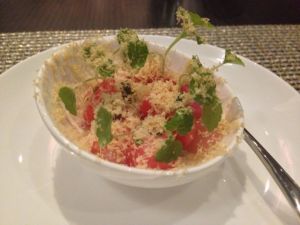 Adam's Restaurant Birmingham Rhubard Foie Gras Anise