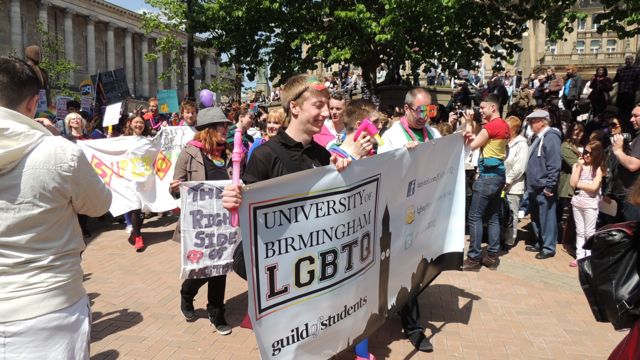 Birmingham University Birmingham Pride 2013