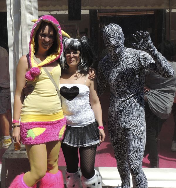 Morph Suit Birmingham Pride 2013