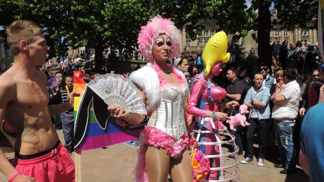 Parade Drag Birmingham Pride 2013
