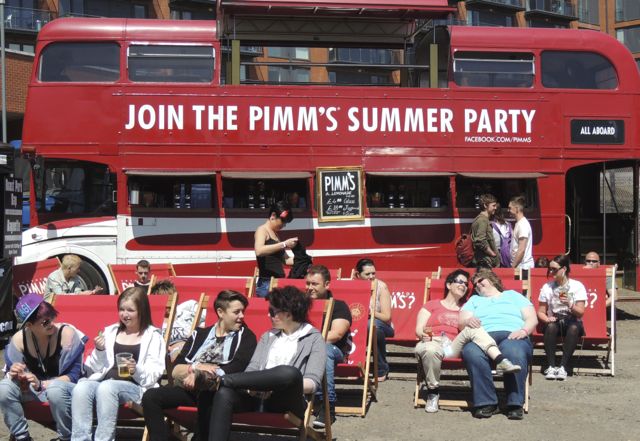 Pimms Bus Birmingham Pride 2013