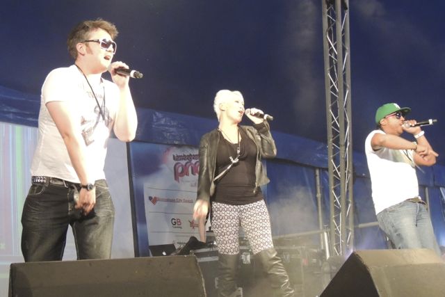 S Club 3 Birmingham Pride 2013