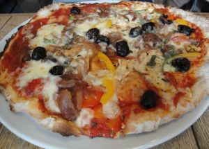 Out In Brum - The Plough Harborne - Pizza 1