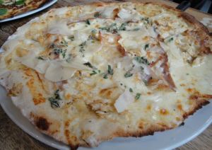 Out In Brum - The Plough Harborne - White Pizza