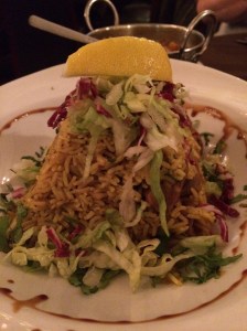 Out In Brum - Celebrity Indian - Lamb Biryani