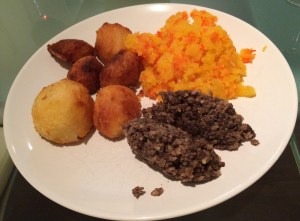 Out In Brum - Macsween Selfridges Venison Haggis - Plate