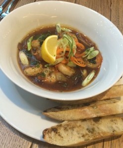 Out In Brum at Bun and Bowl - Shrimp