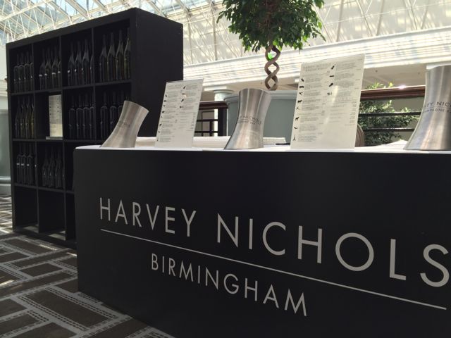 Out In Brum - Wine Fest 2014 - Harvey Nichols Wine Stand