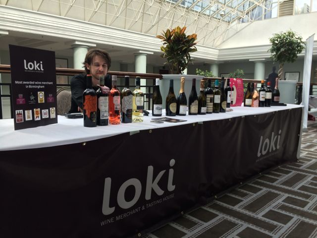 Out In Brum - Wine Fest 2014 - Loki Wine Stand