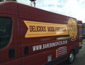 Out In Brum - Bare Bones Pizza -  Van