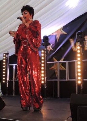 Out In Brum - Pride 2015 - Cabaret Tent - Baga Chipz