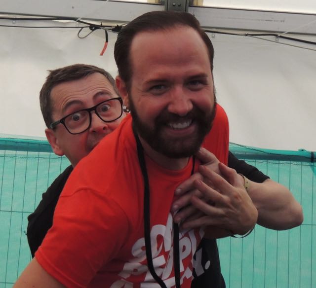 Out In Brum - Pride 2015 - Gogglebox Chris and Steve