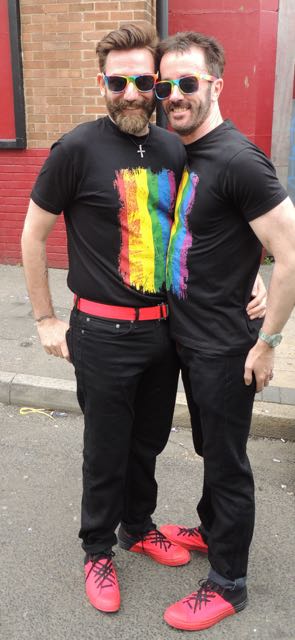 Out In Brum - Pride 2015 - Well Dressed Couple 1