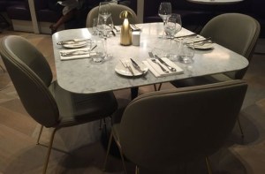 Out In Brum - Harvey Nichols - Table