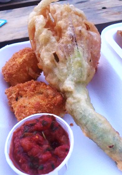 Out In Brum - Butchers Social - Courgette Flower