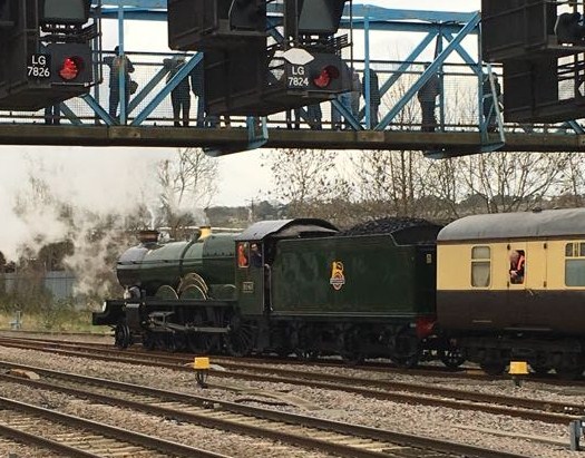 Out In Brum - Vintage Trains - Locomotive and Coach