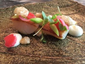 Out In Brum - Adams Restaurant - Scallop