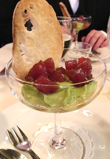 Out In Brum - Chef Eades Charity Pop-Up - tuna Tartare