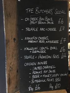 Out In Brum - Butchers Social Henley-in-Arden - Blackboard