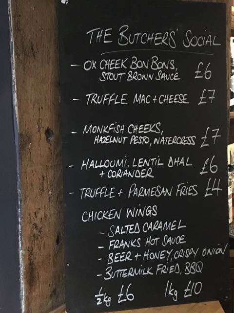 Out In Brum - Butchers Social Henley-in-Arden - Blackboard