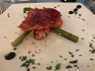 Out In Brum - Gavino's - Scallops Asapragus