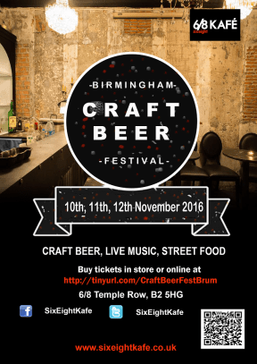 6/8 Kafe Beer Festival