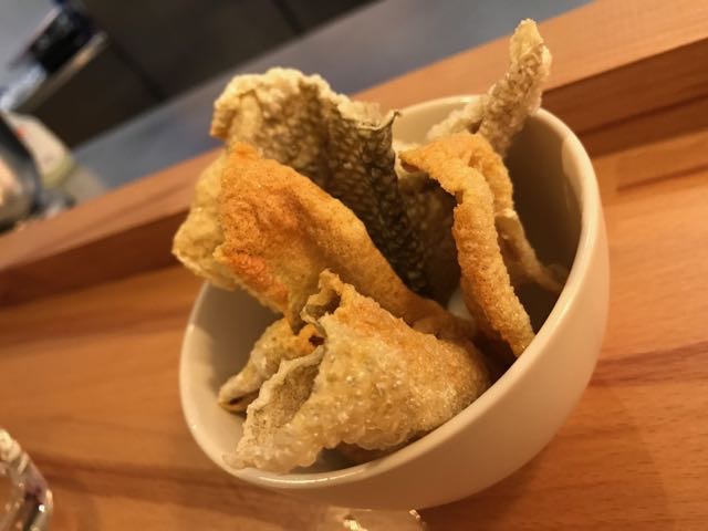 Out In Brum - Harborne Kitchen - Salmon Skin Quavers