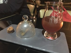 Out In Brum - The Edgbaston - Cocktail with Cloche Smoke