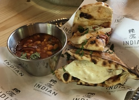 Out In Brum - Indian Brewery Company - Breakfast Naan Bacon Egg