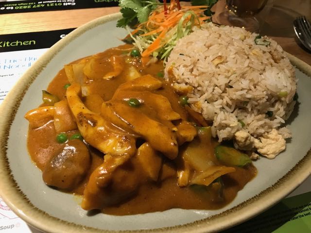 Out In Brum - Wok Chi - Chicken Curry