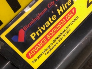 Out In Brum - Taxi Cop - Advance Bookings Only
