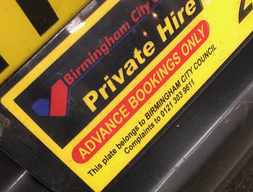 Out In Brum - Taxi Cop - Advance Bookings Only