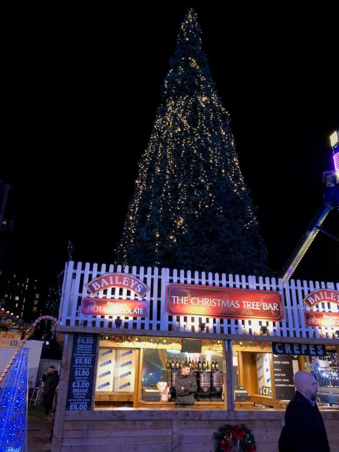 Out In Brum - East Side Skate Birmingham - Christmas Tree Bar