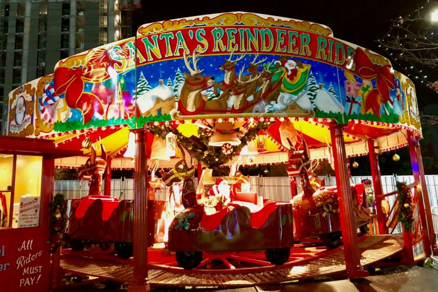 Out In Brum - East Side Skate Birmingham - Kids Reindeer Ride