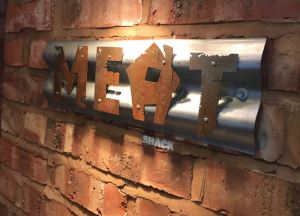 Out In Brum - Meat Shack - Sign