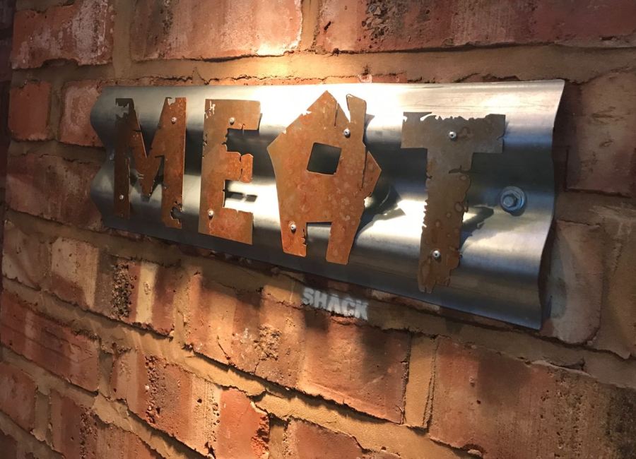 Out In Brum - Meat Shack - Sign