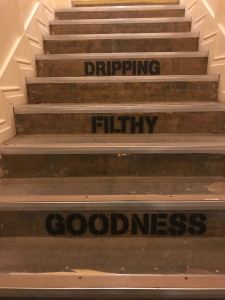 Out In Brum - Meat Shack - Stairs