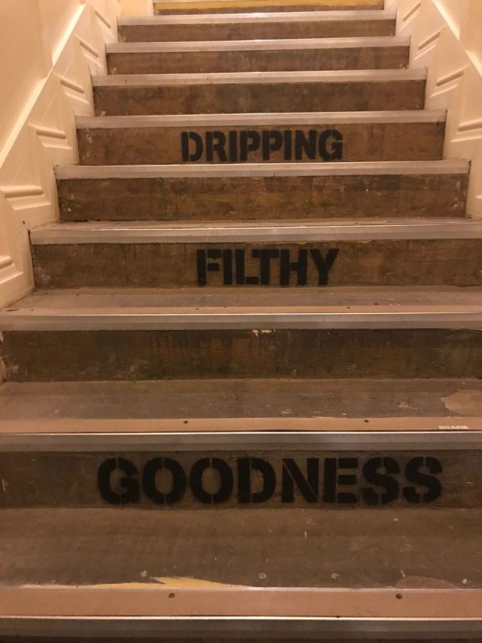 Out In Brum - Meat Shack - Stairs