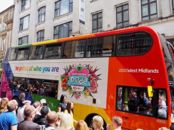 Out In Brum - National Express 2019 Pride Bus