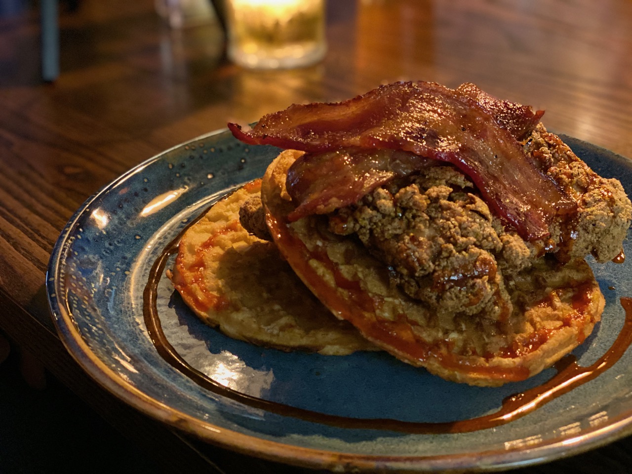 Out In Brum - Brewer's Social Harborne - Food - Chicken and Waffles