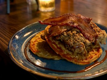 Out In Brum - Brewer's Social Harborne - Food - Chicken and Waffles