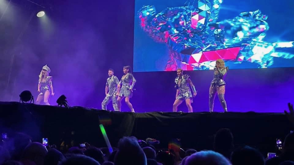 STeps on stage